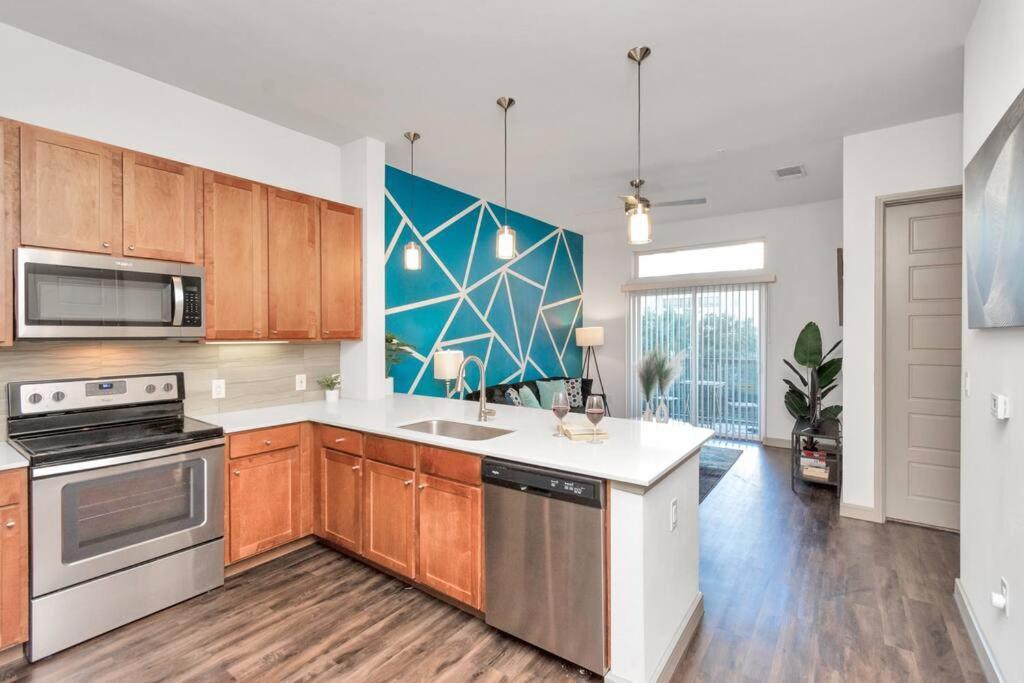 U4 Penthouse Downtown Houston Leilighet Eksteriør bilde