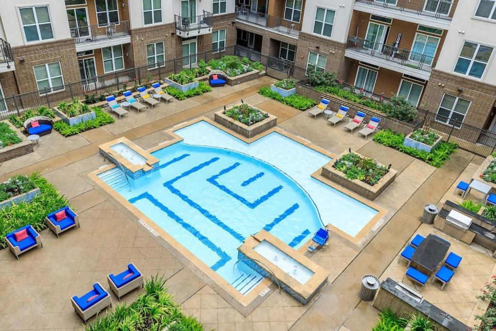 U4 Penthouse Downtown Houston Leilighet Eksteriør bilde