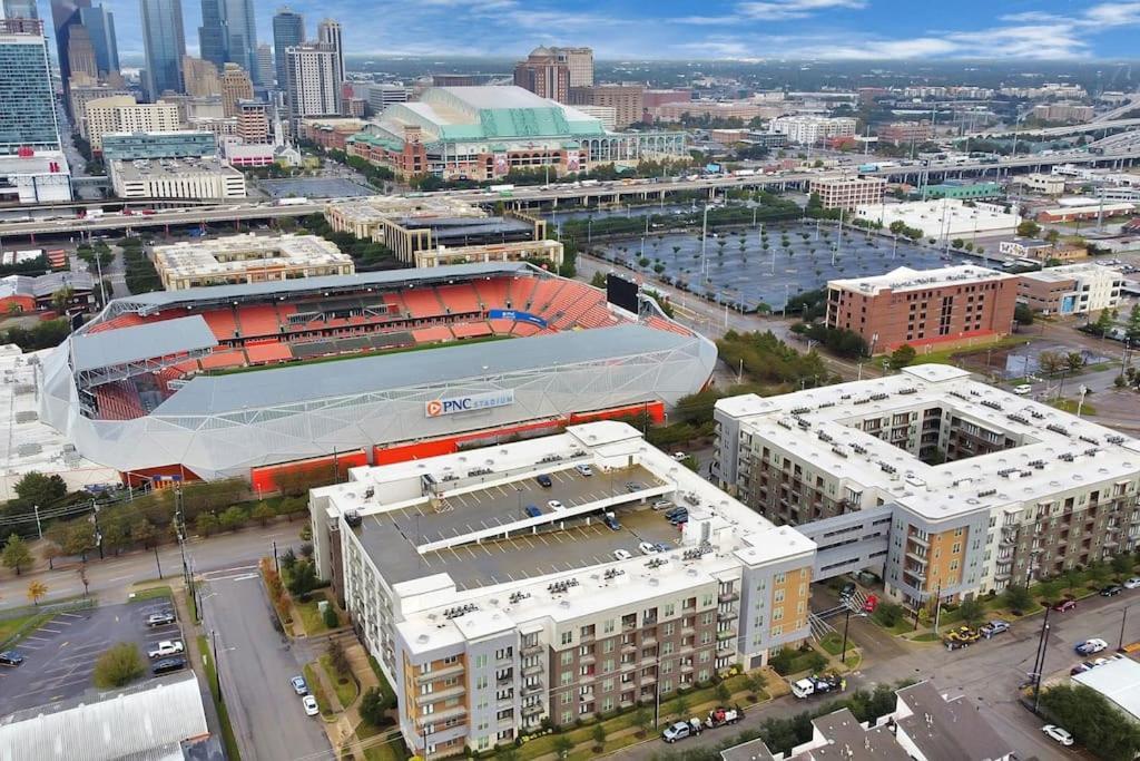 U4 Penthouse Downtown Houston Leilighet Eksteriør bilde