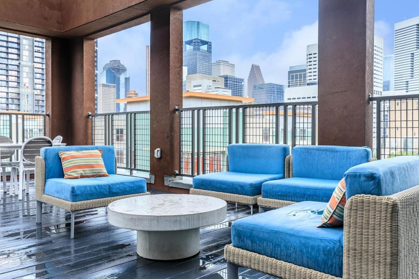 U4 Penthouse Downtown Houston Leilighet Eksteriør bilde